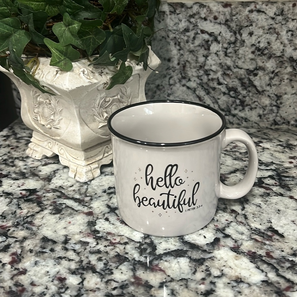 New Hello Beautiful mug